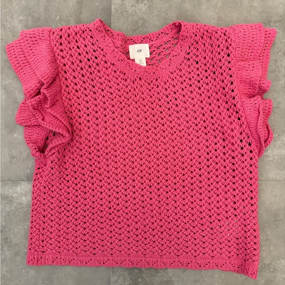 H&M Pointelle-knit Top | M - Picture 5 of 8